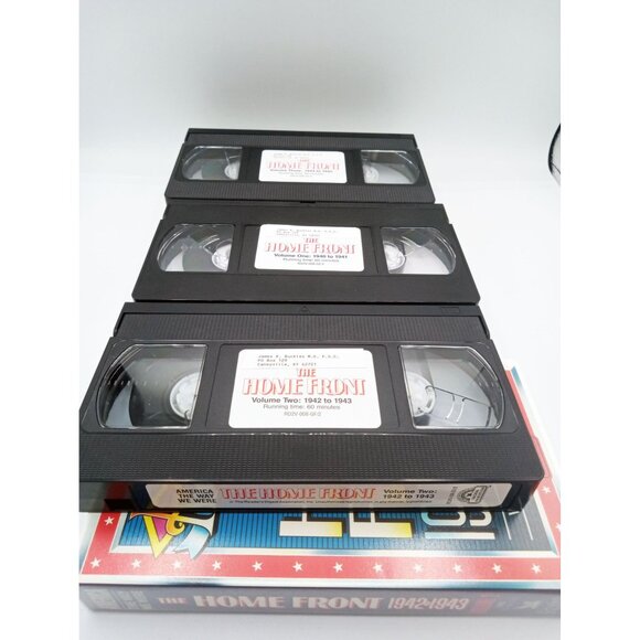 Readers Digest Home Front 1940-1945 VHS Box Set America The Way We Were Vol 1-3 - Picture 2 of 11